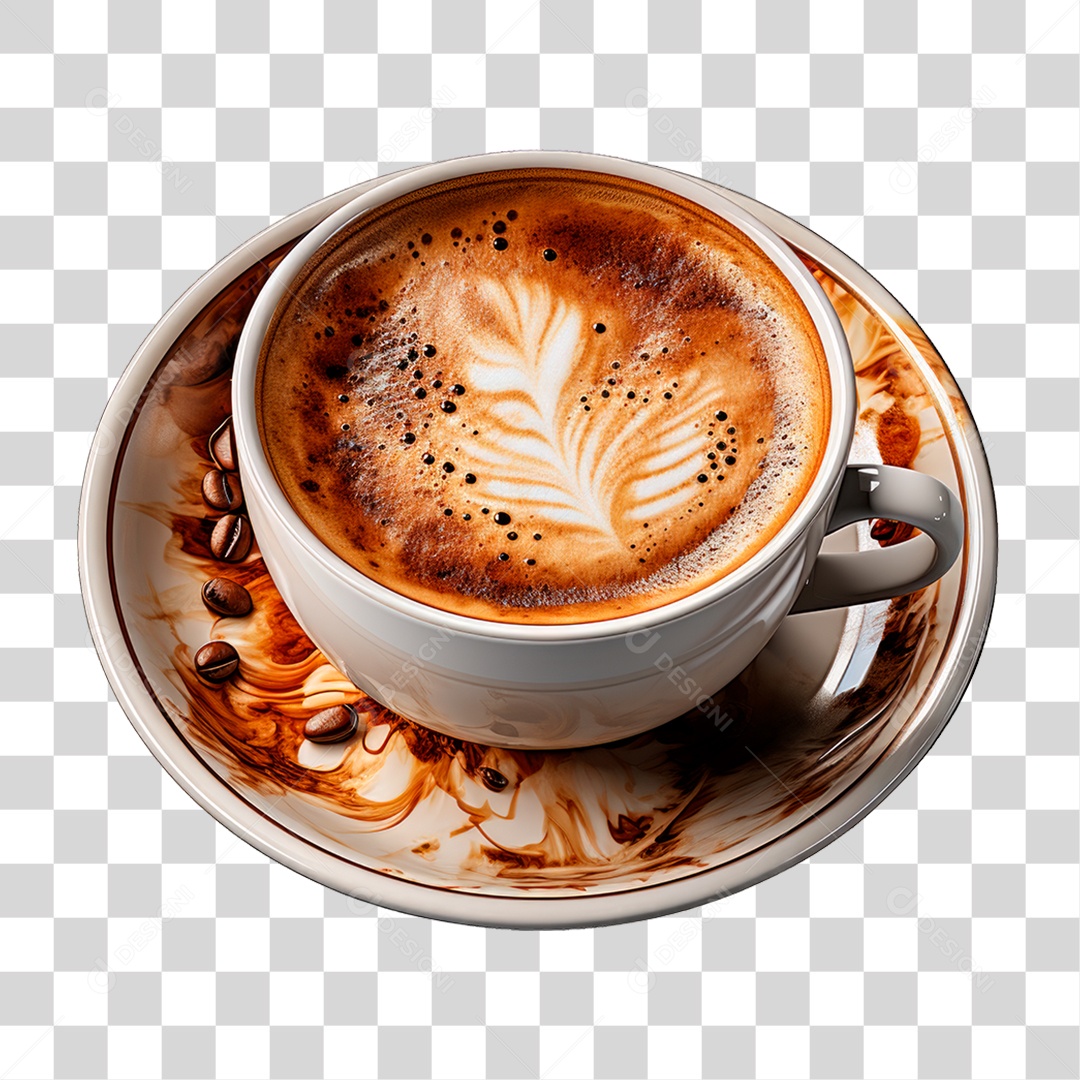 Xicara de Café PNG Transparente