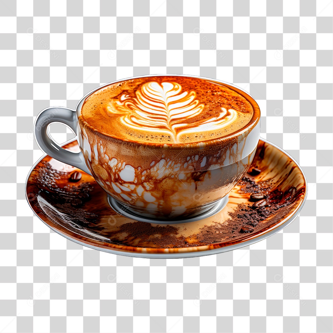 Xicara de Café PNG Transparente