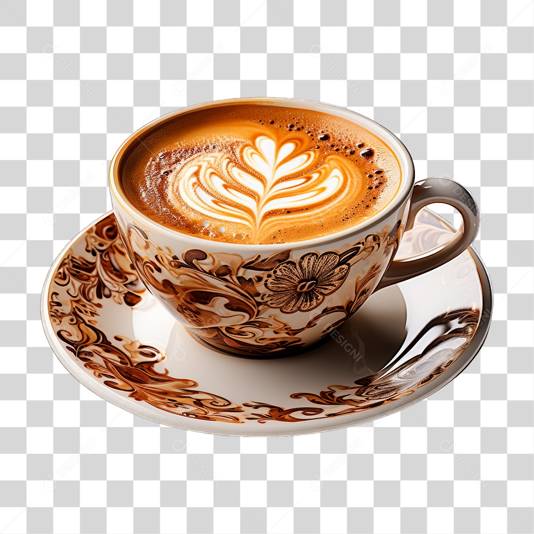 Xicara de Café PNG Transparente