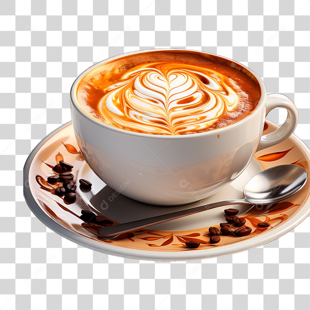 Xicara de Café PNG Transparente