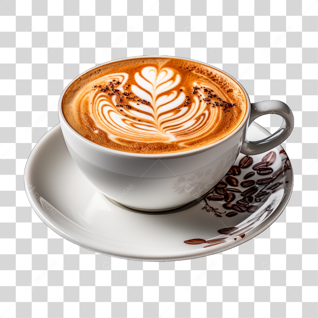 Xicara de Café PNG Transparente
