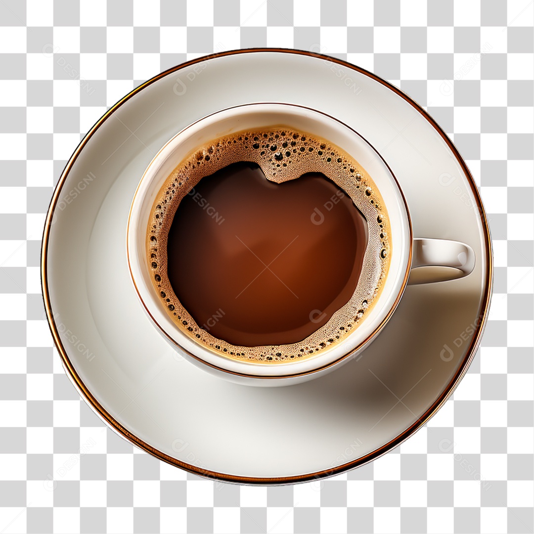 Xicara de Café PNG Transparente
