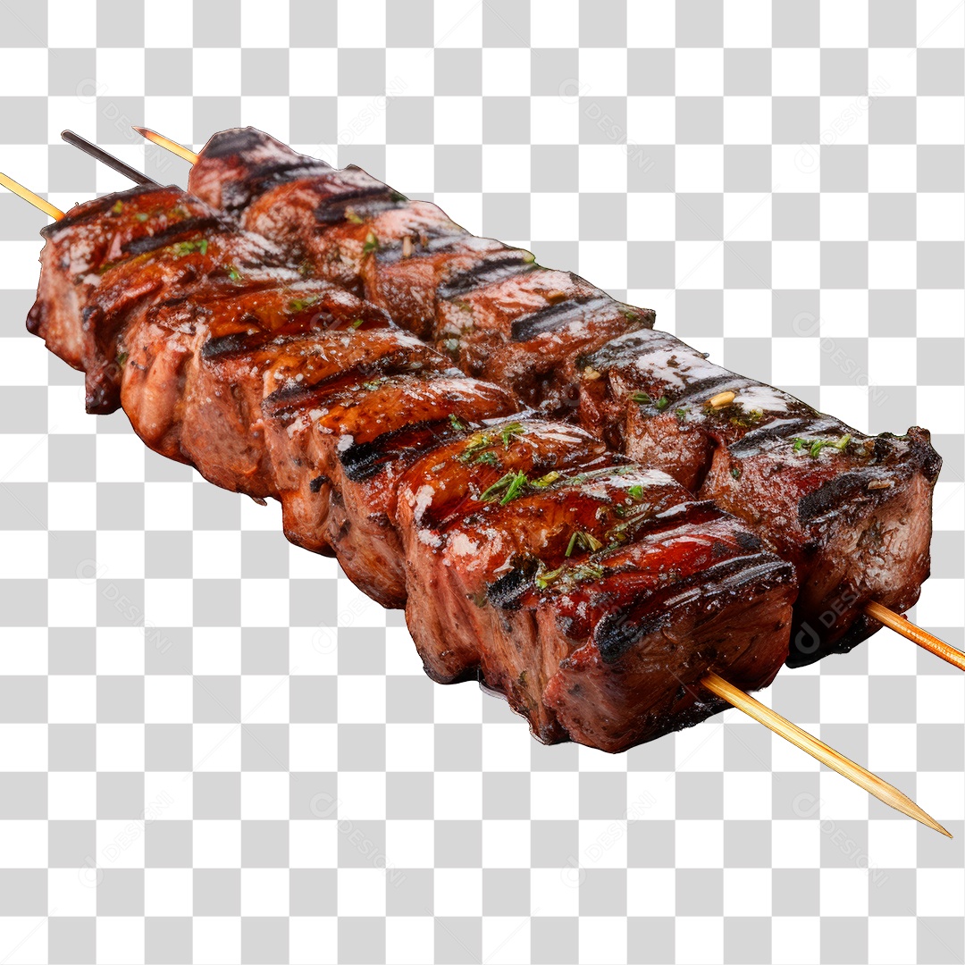 Espetinhos de Carne PNG Transparente