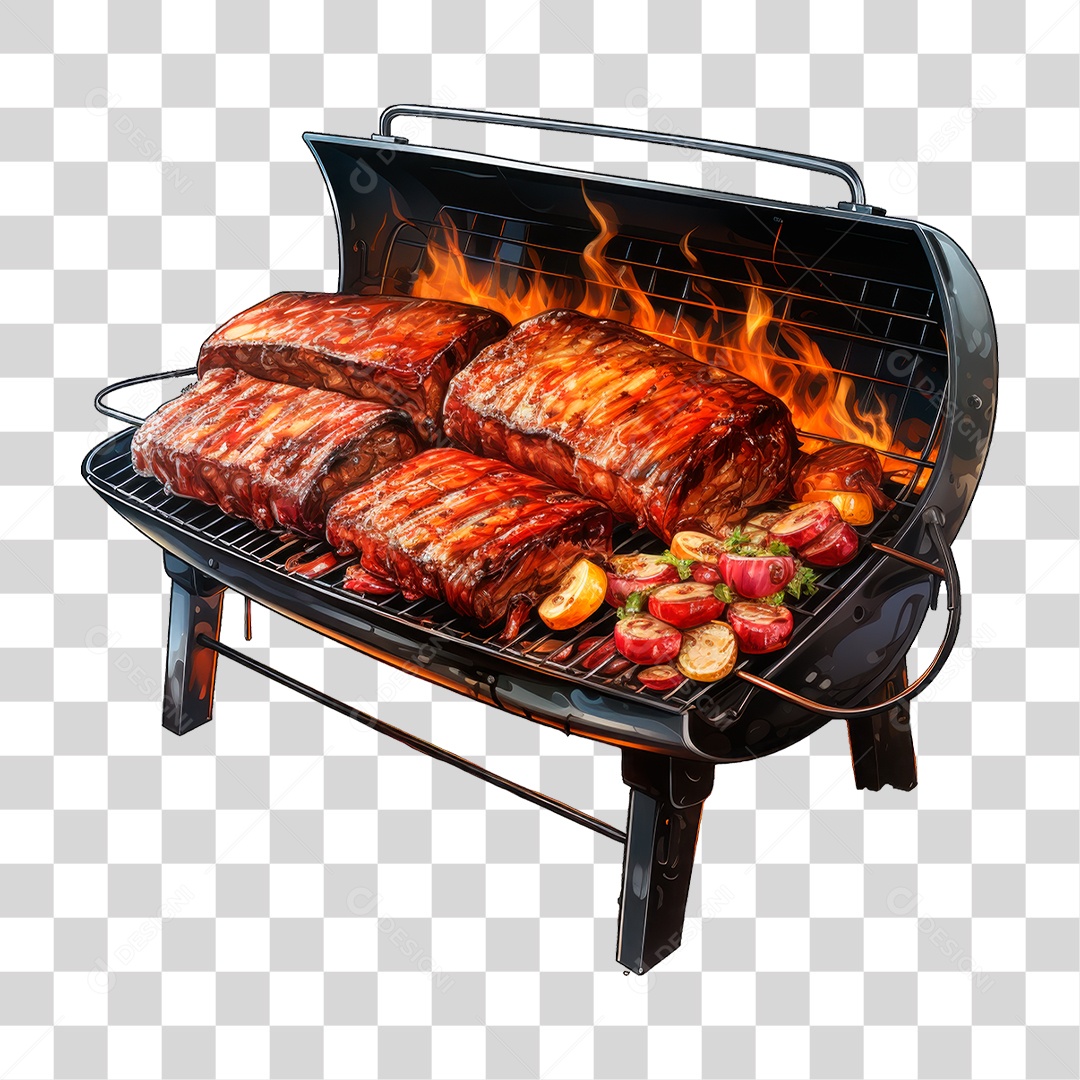 Carne Assando PNG Transparente