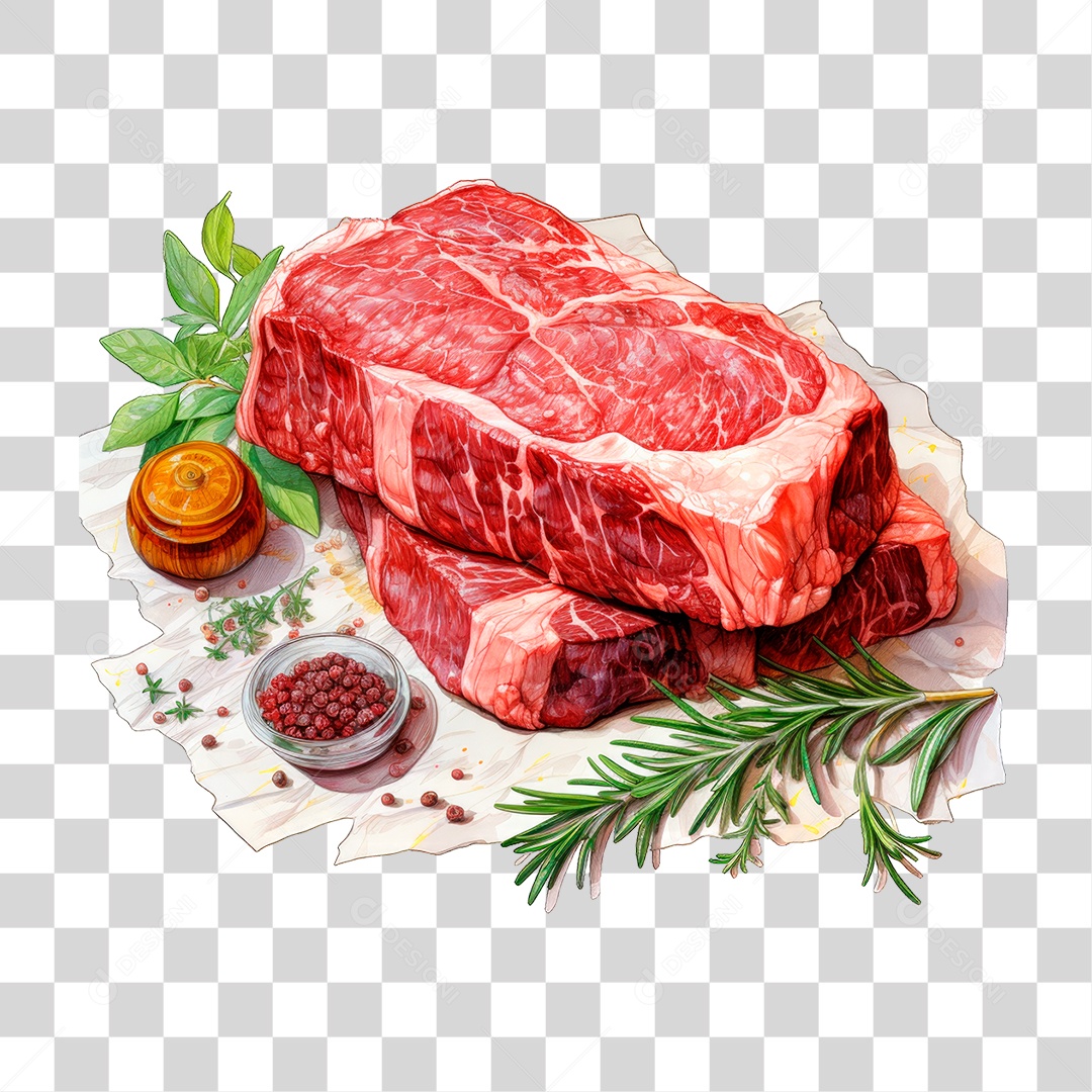 Pedaço de Carne PNG Transparente