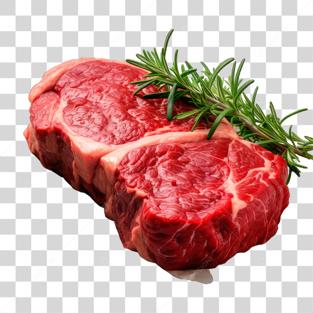 Pedaço de Carne Crua PNG Transparente