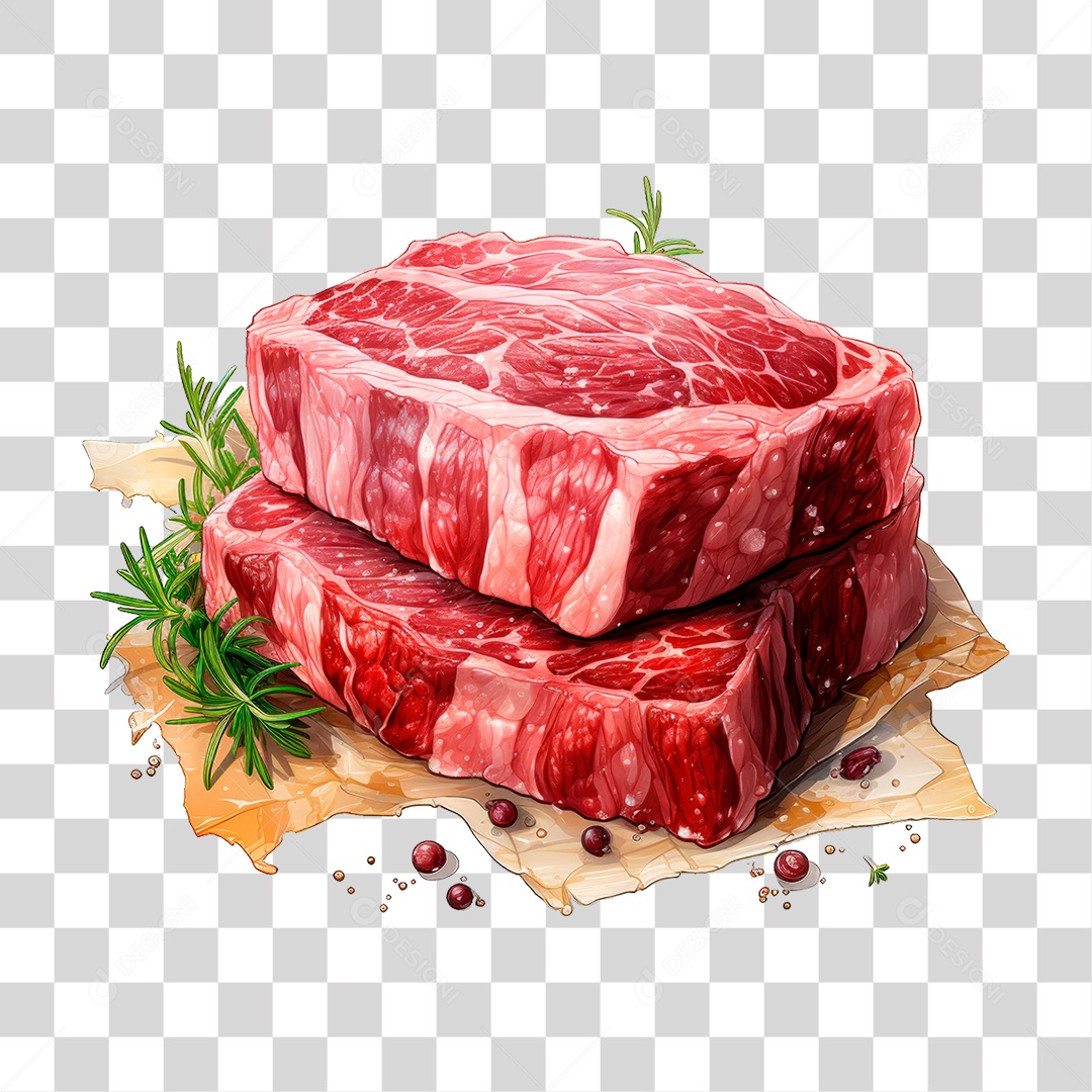 Pedaço de Carne PNG Transparente