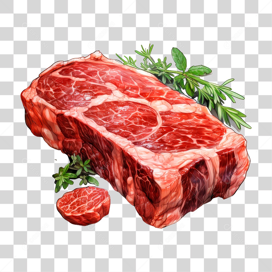 Pedaço de Carne PNG Transparente