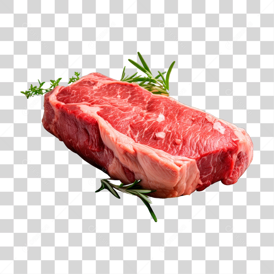 Pedaço de Carne Crua PNG Transparente