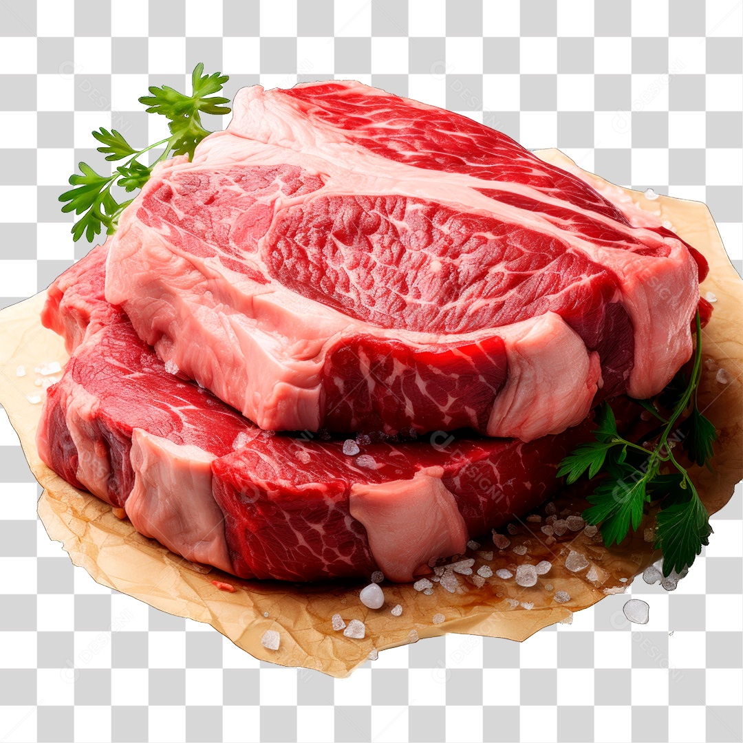 Pedaço de Carne Crua PNG Transparente
