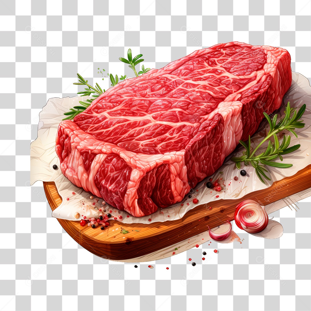 Pedaço de Carne PNG Transparente