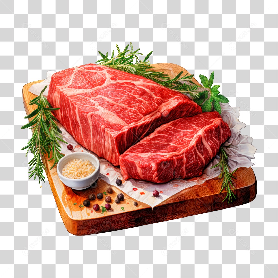 Pedaço de Carne PNG Transparente