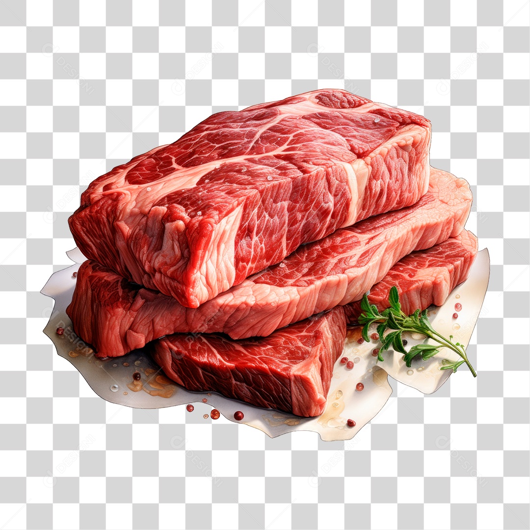 Pedaço de Carne PNG Transparente