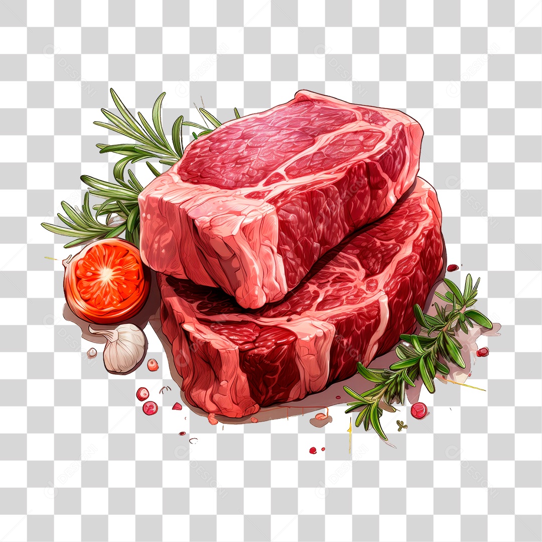 Pedaço de Carne PNG Transparente