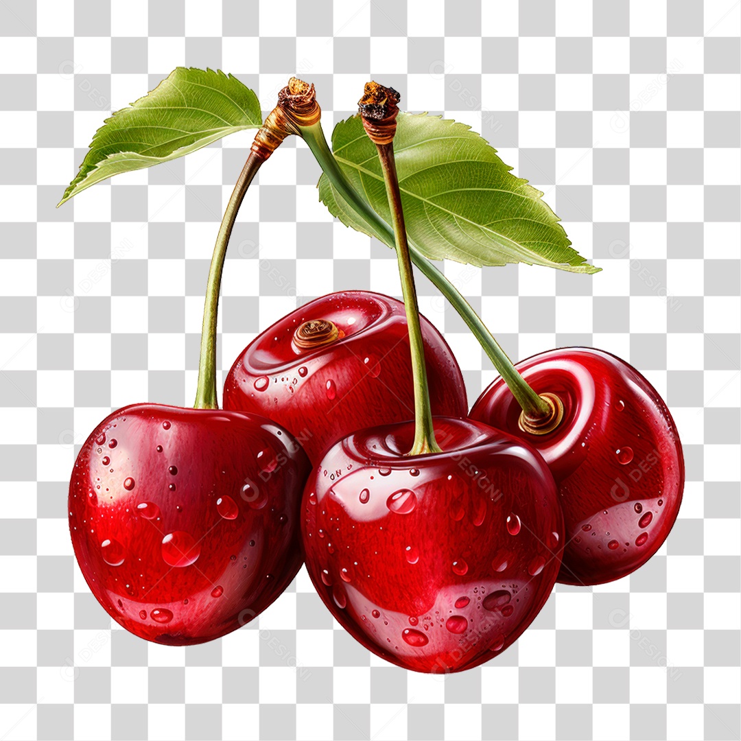 Cereja PNG Transparente
