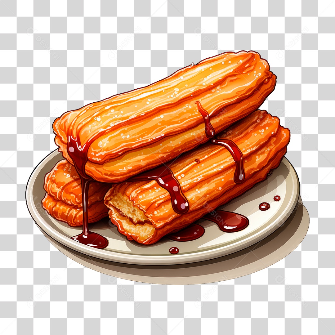 Churros PNG Transparente