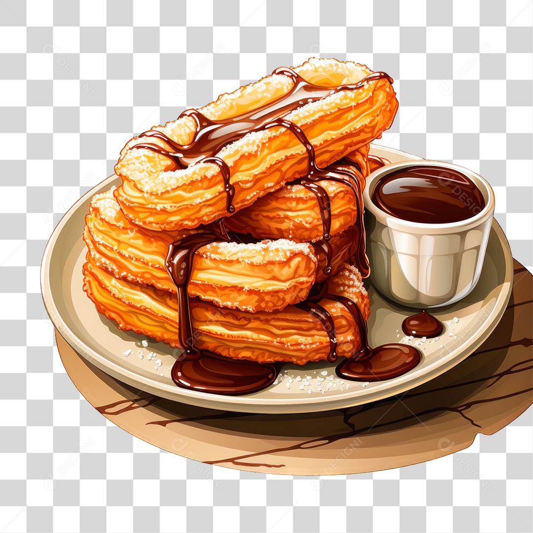 Churros PNG Transparente