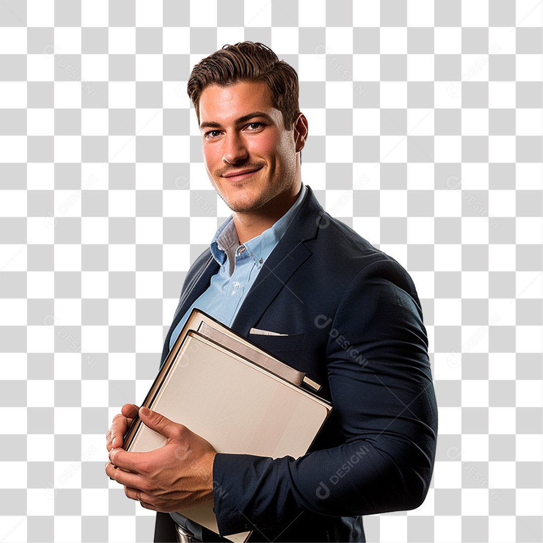 Empresário PNG Transparente