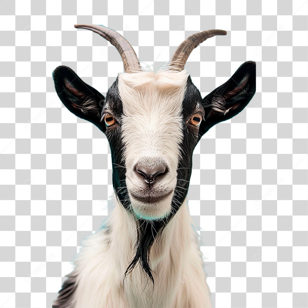 Cabra Branca PNG Transparente