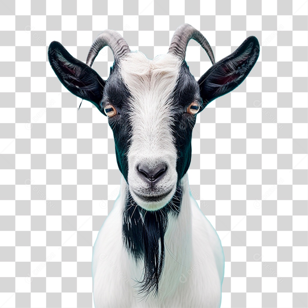 Cabra Branca PNG Transparente