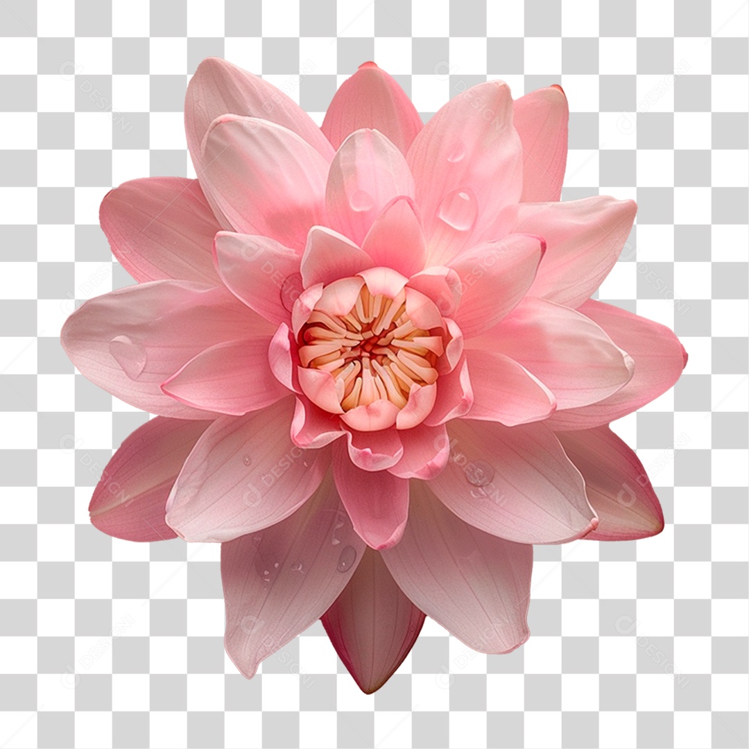 Flor de Lótus PNG Transparente