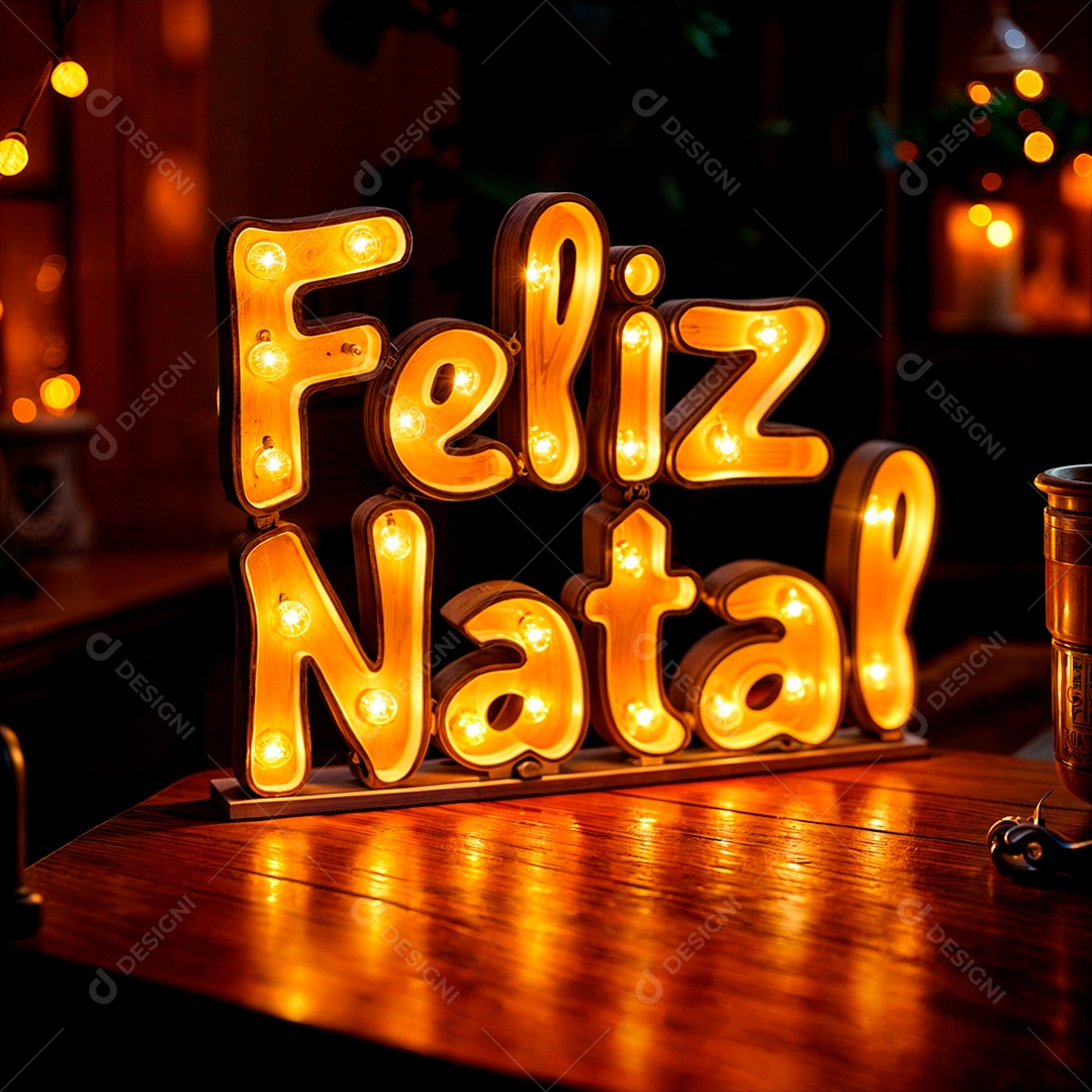 Feliz Natal Social Media PSD Editável
