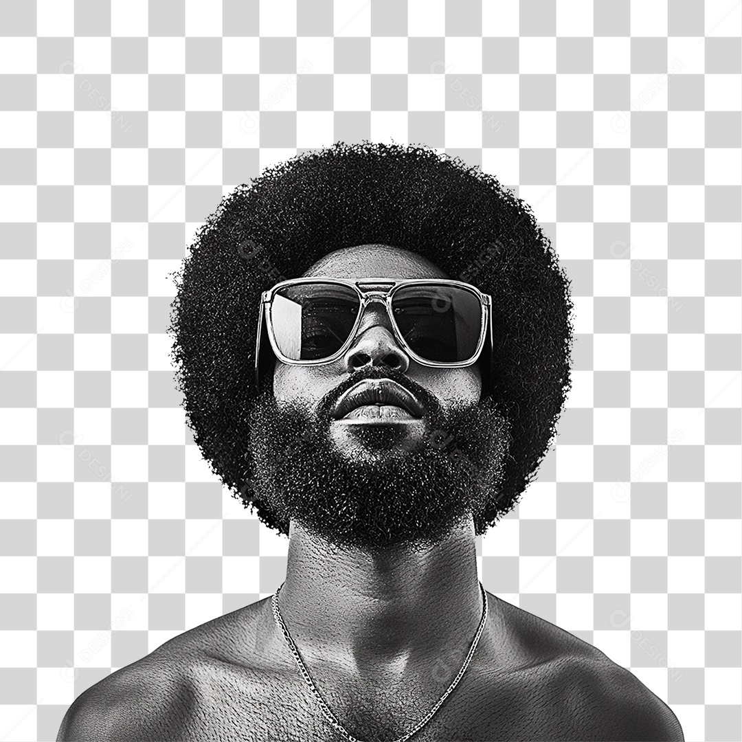 Homem Negro PNG Transparente