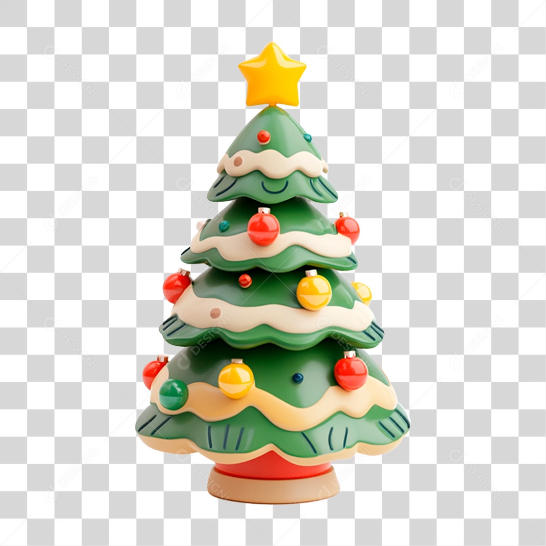 Árvore de Natal PNG Transparente