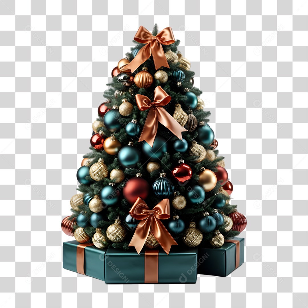 Árvore de Natal PNG Transparente