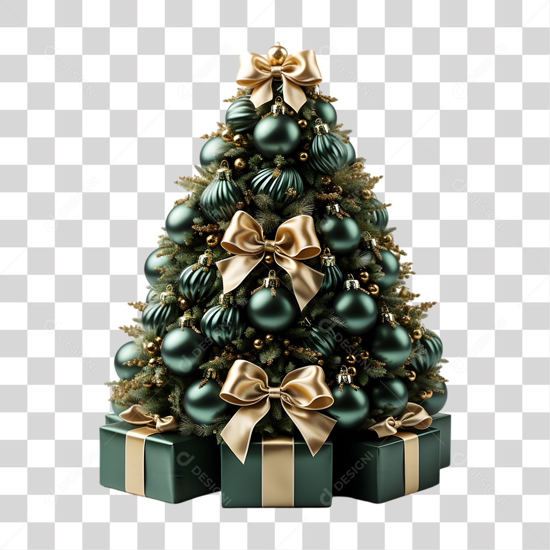 Árvore de Natal PNG Transparente