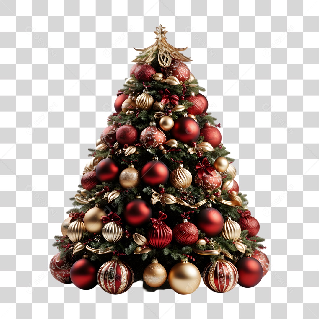 Árvore de Natal PNG Transparente