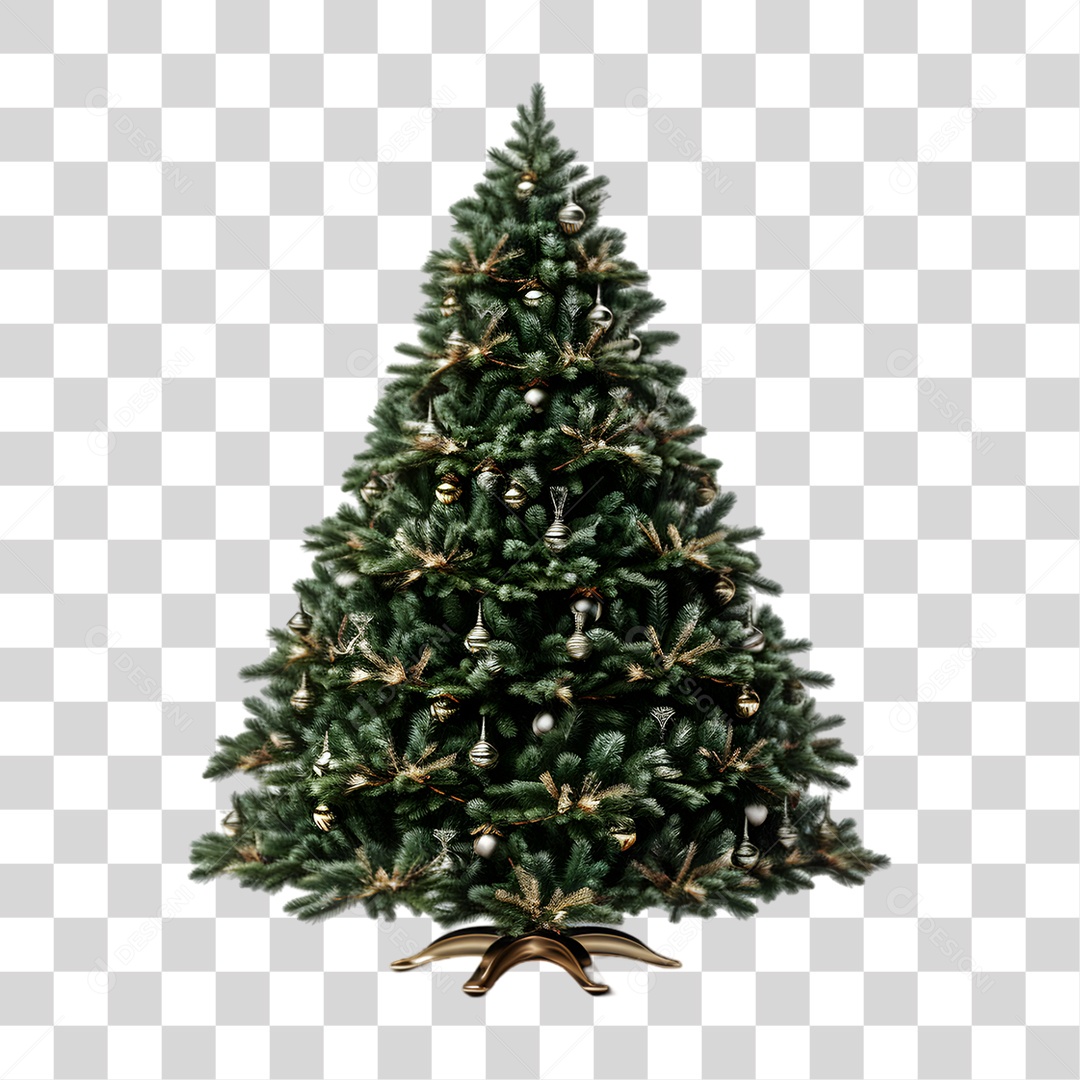 Árvore de Natal PNG Transparente
