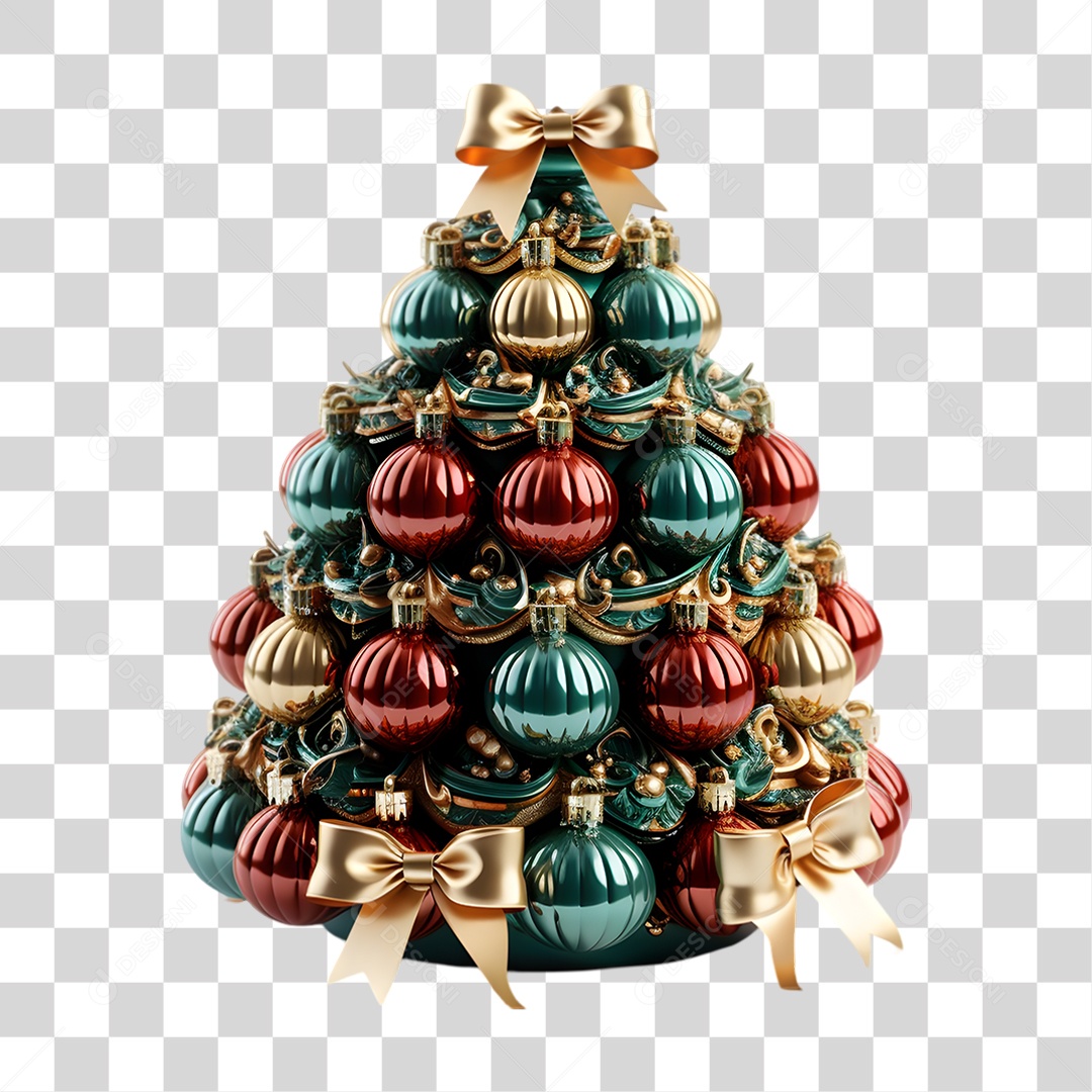 Árvore de Natal PNG Transparente