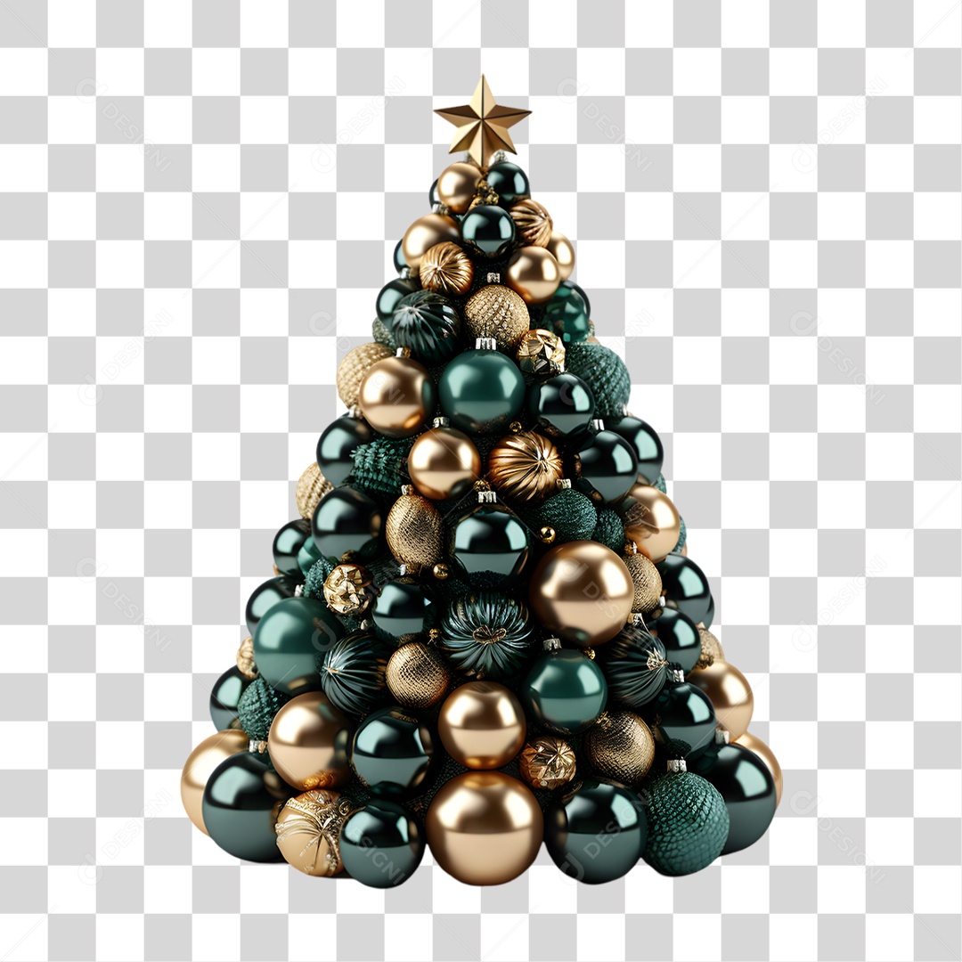 Árvore de Natal PNG Transparente