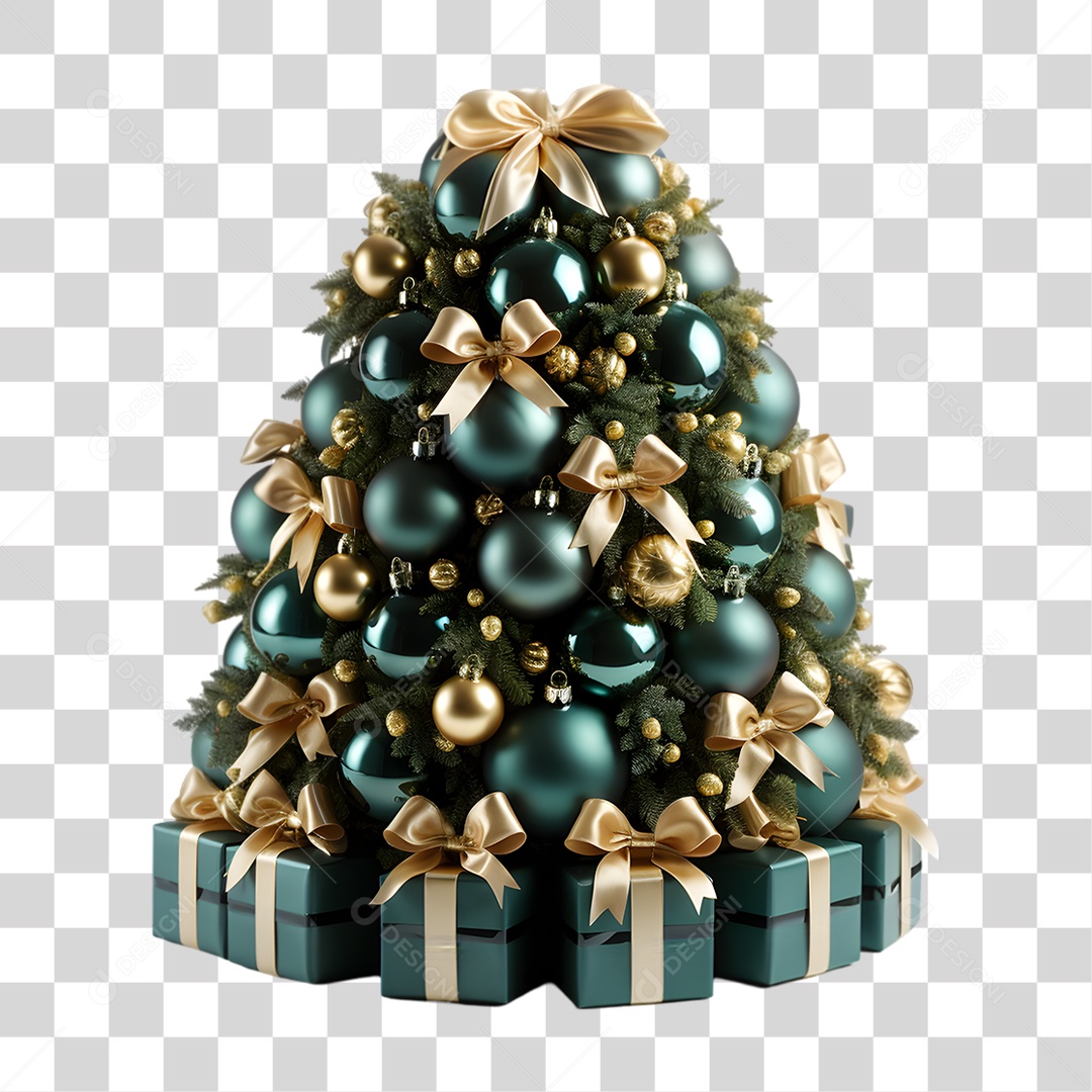 Árvore de Natal PNG Transparente