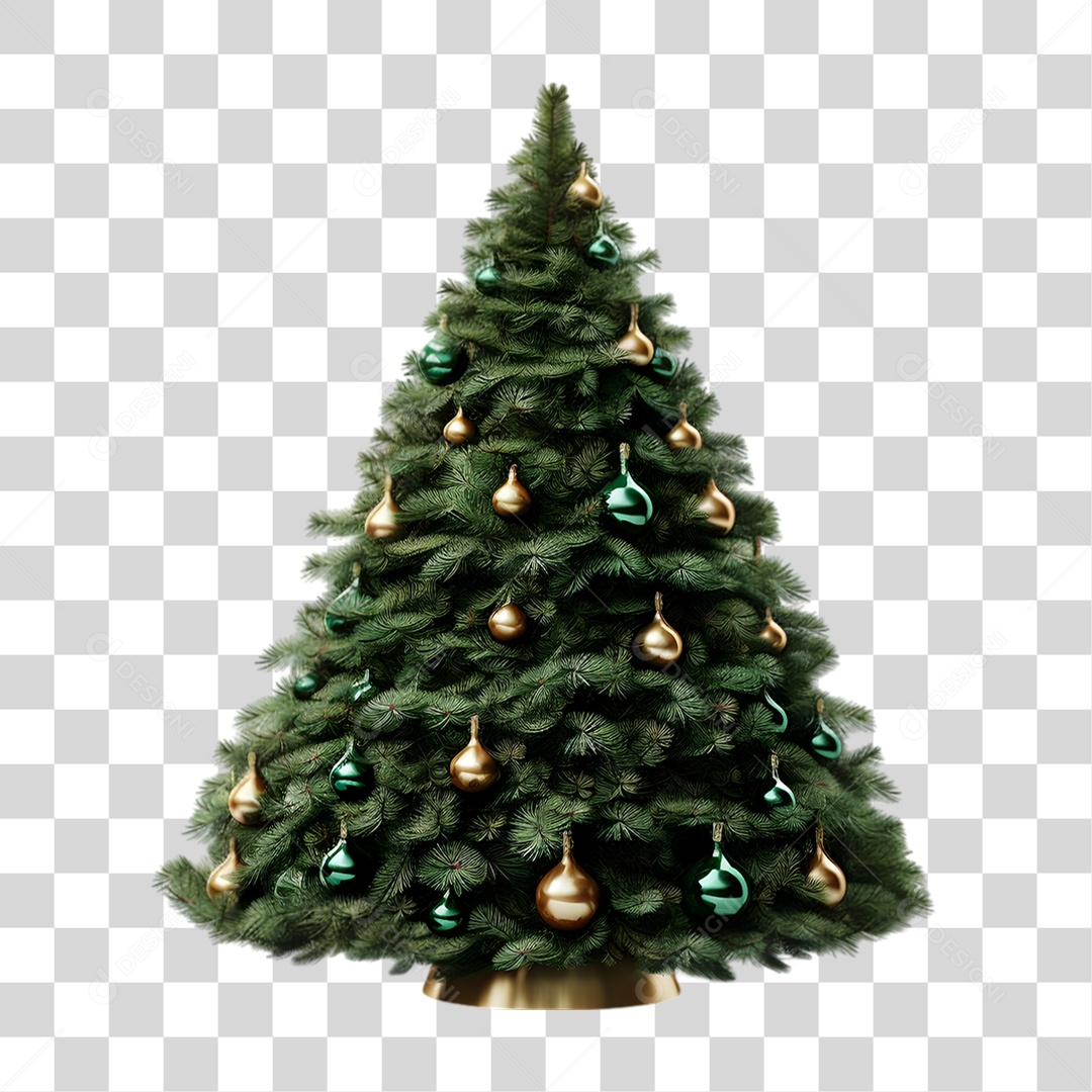 Árvore de Natal PNG Transparente