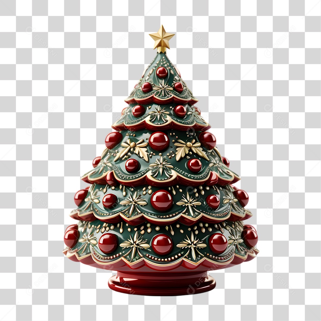 Árvore de Natal PNG Transparente