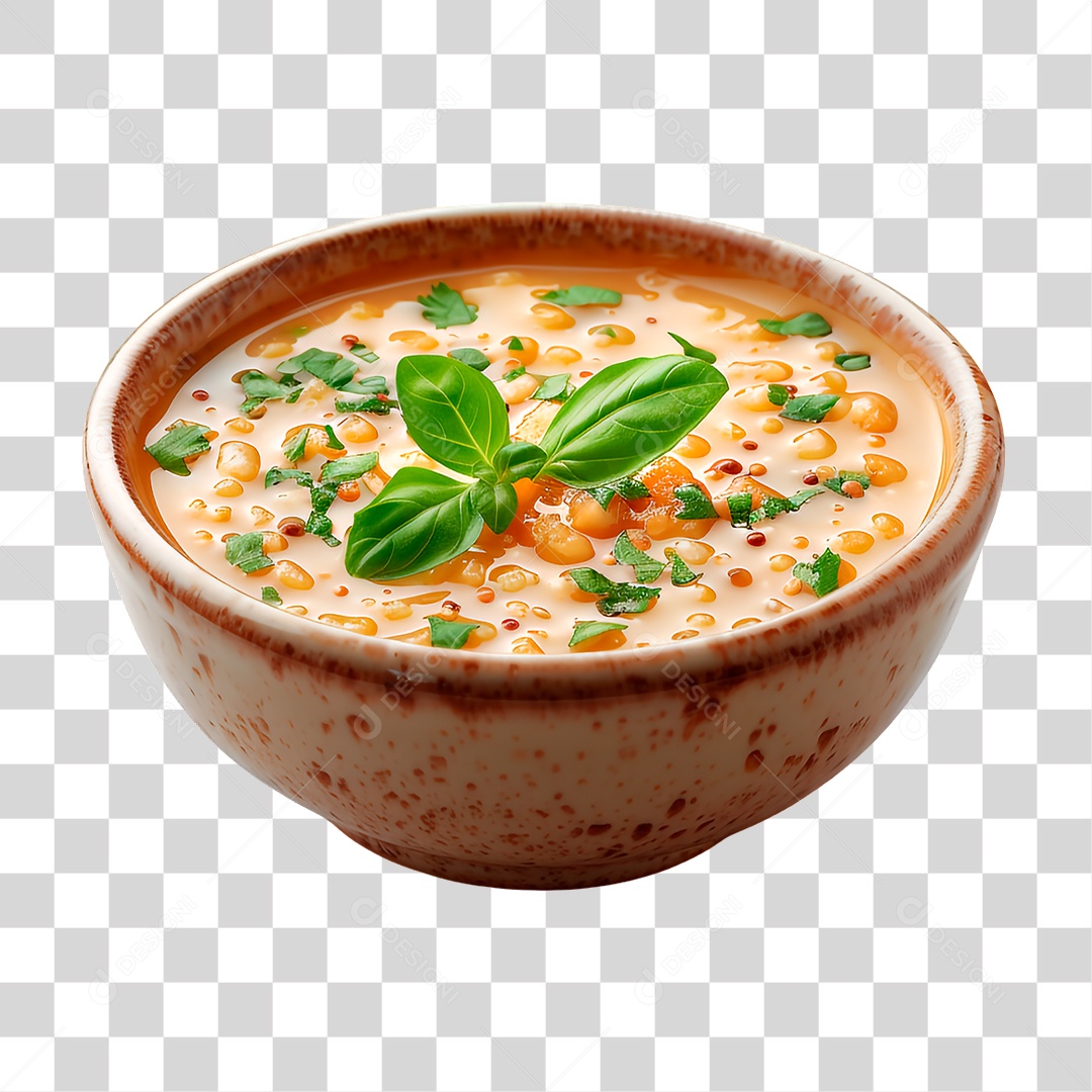 Tigela de Sopa PNG Transparente