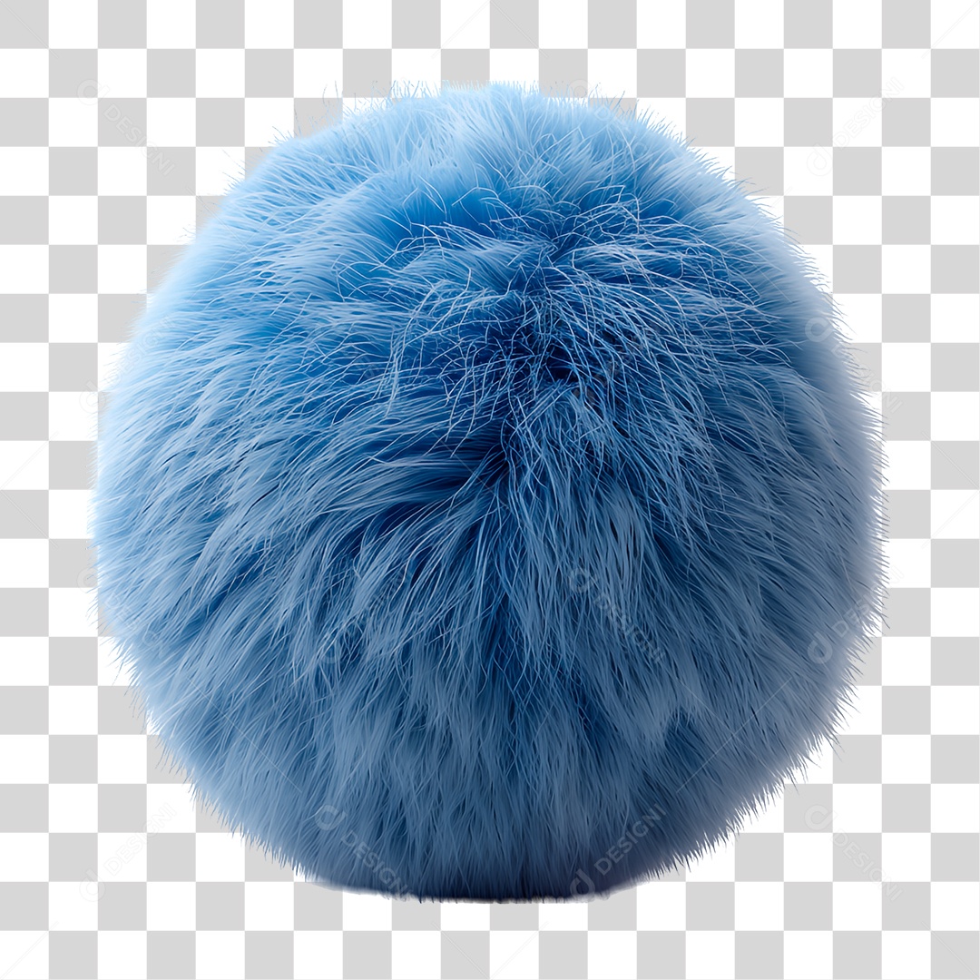 Bola de Pelúcia PNG Transparente
