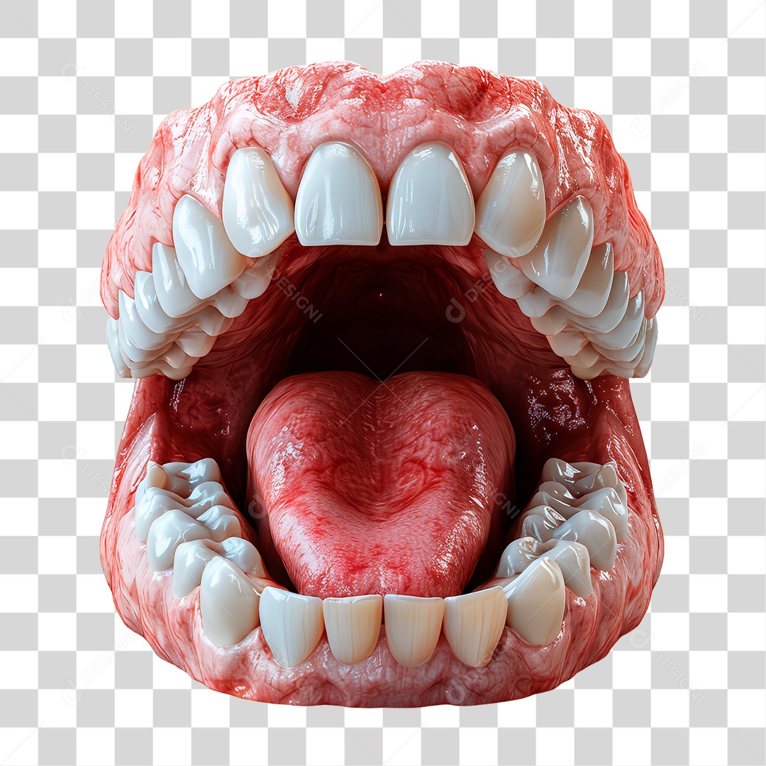 Dentadura PNG Transparente