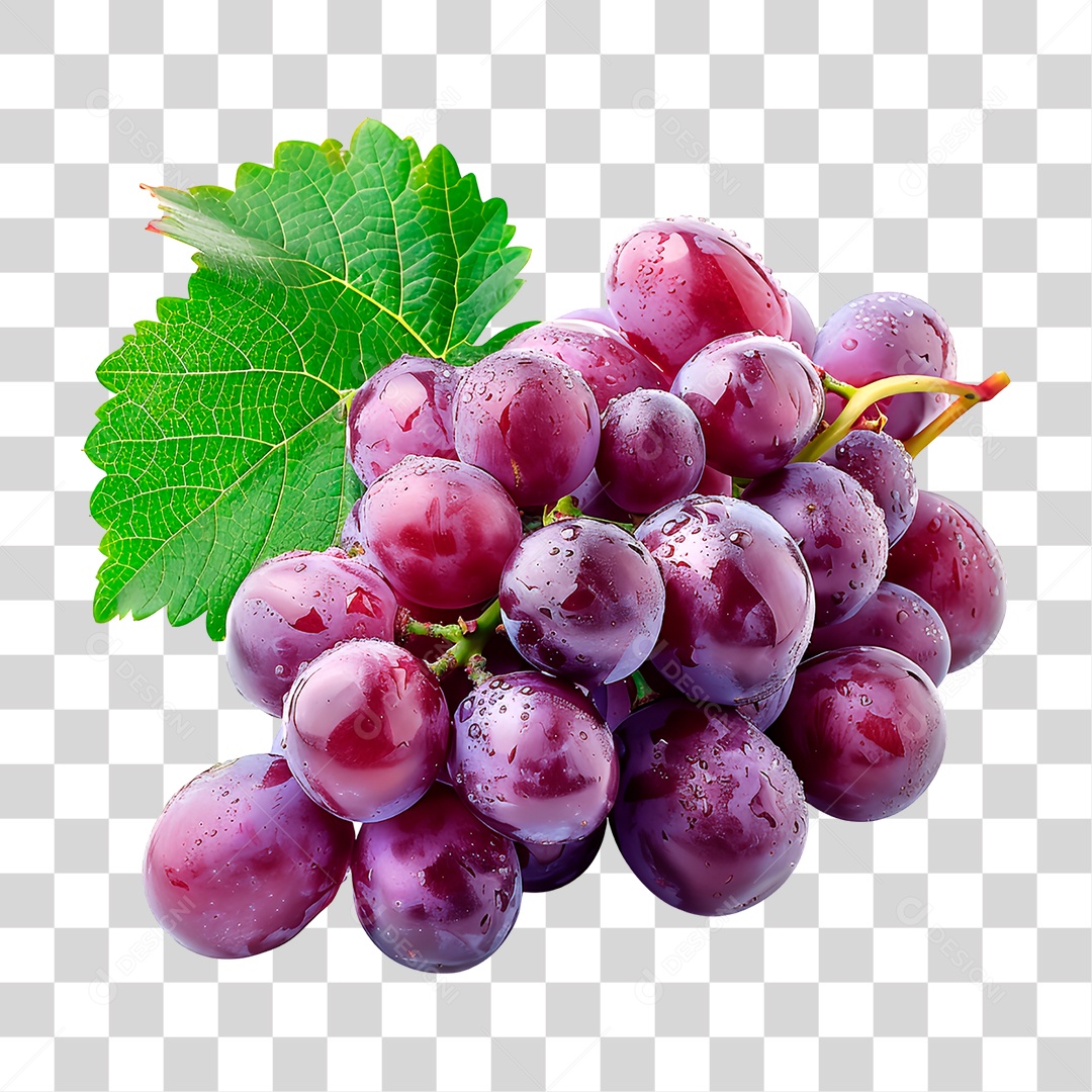Cacho de Uva PNG Transparente