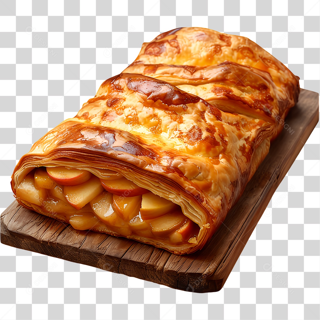 Pão Recheado PNG Transparente