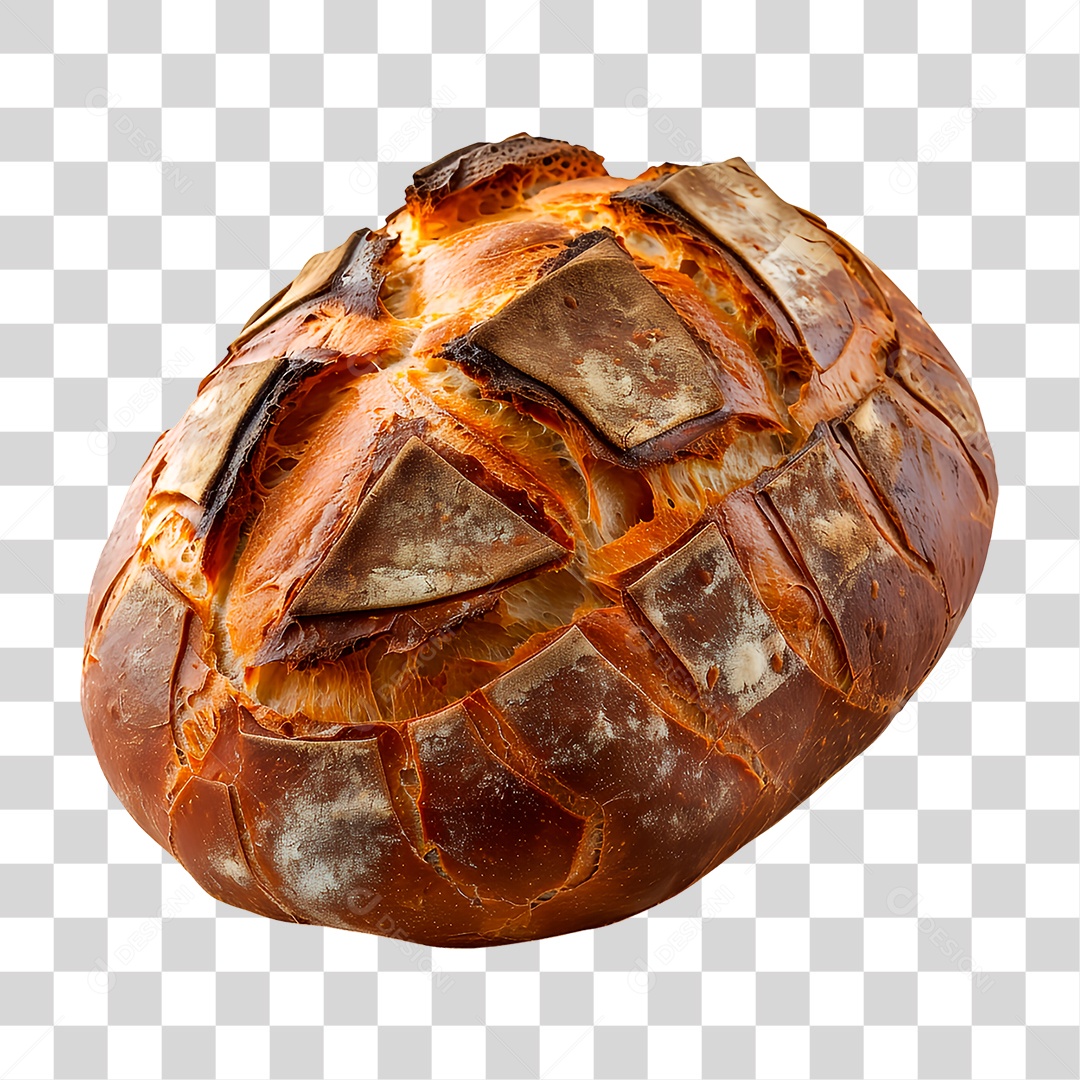 Pão Caseiro PNG Transparente