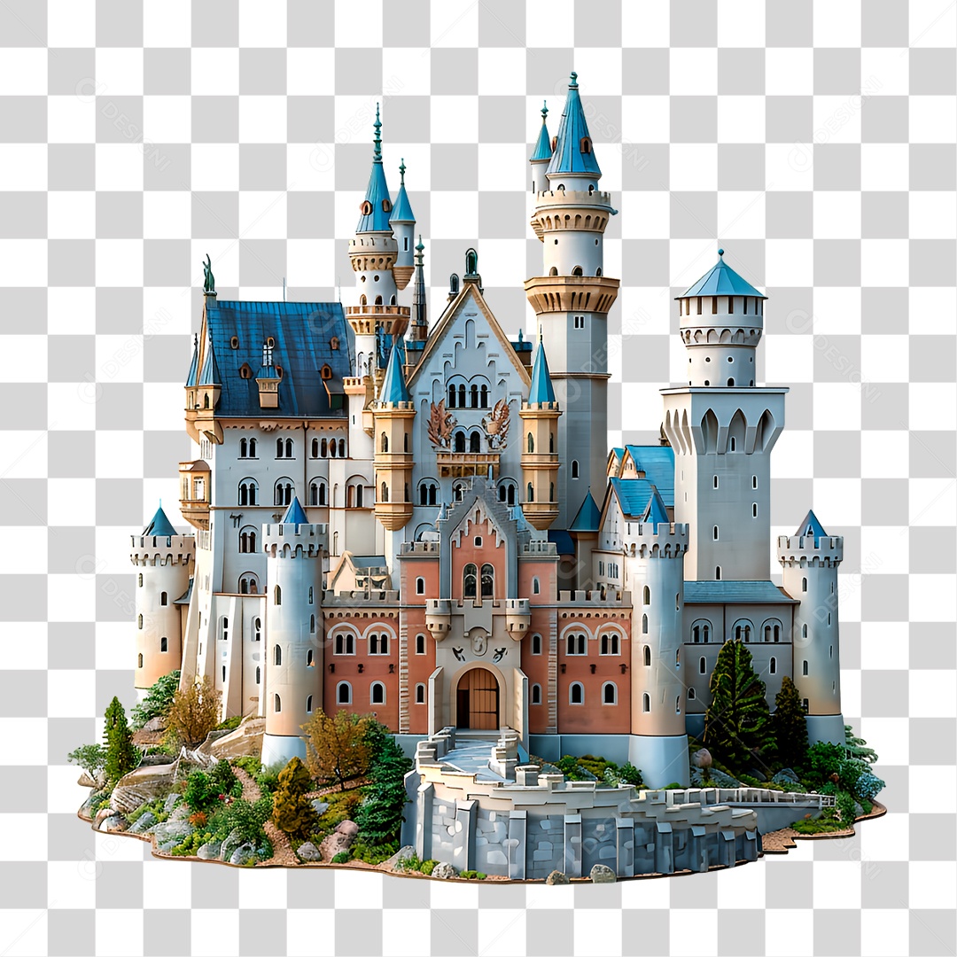 Castelo PNG Transparente