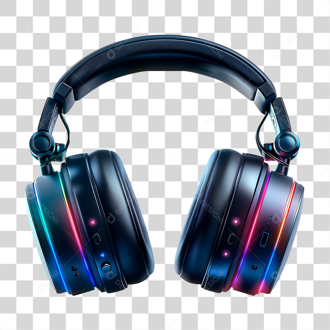 Fone de Ouvido PNG Transparente