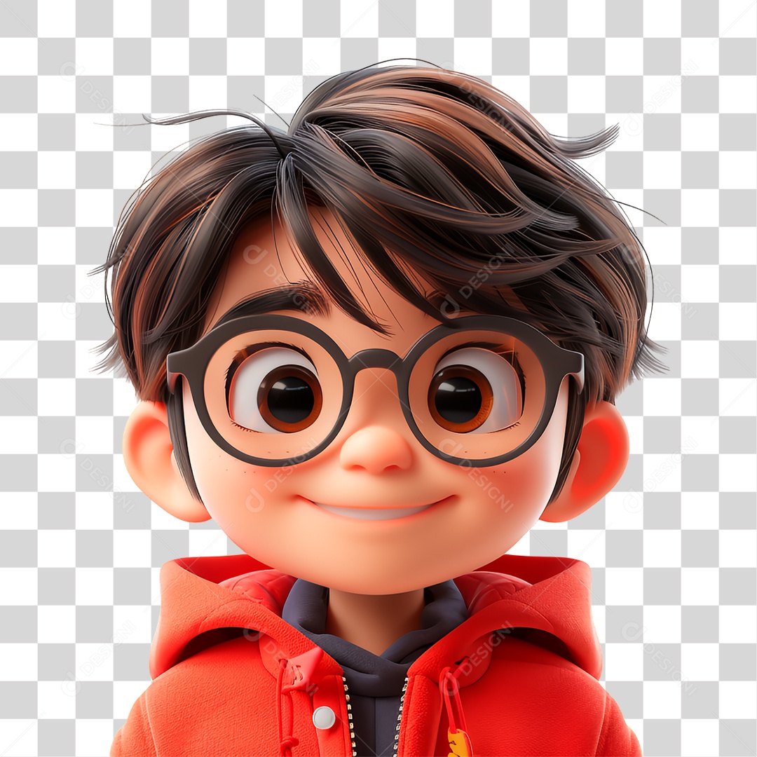 Personagem de Mochila PNG Transparente