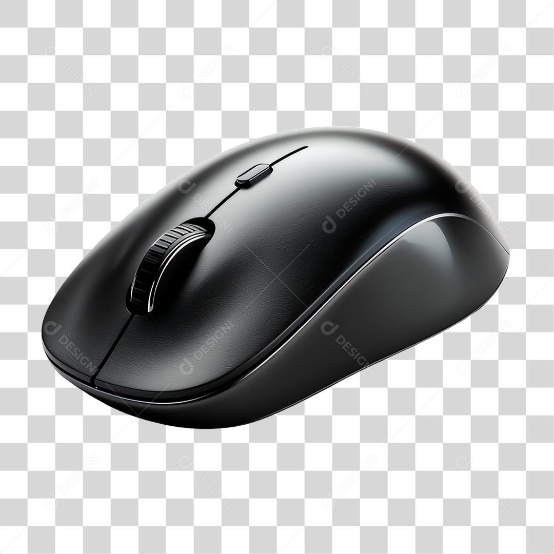 Mouse Sem Fio PNG Transparente