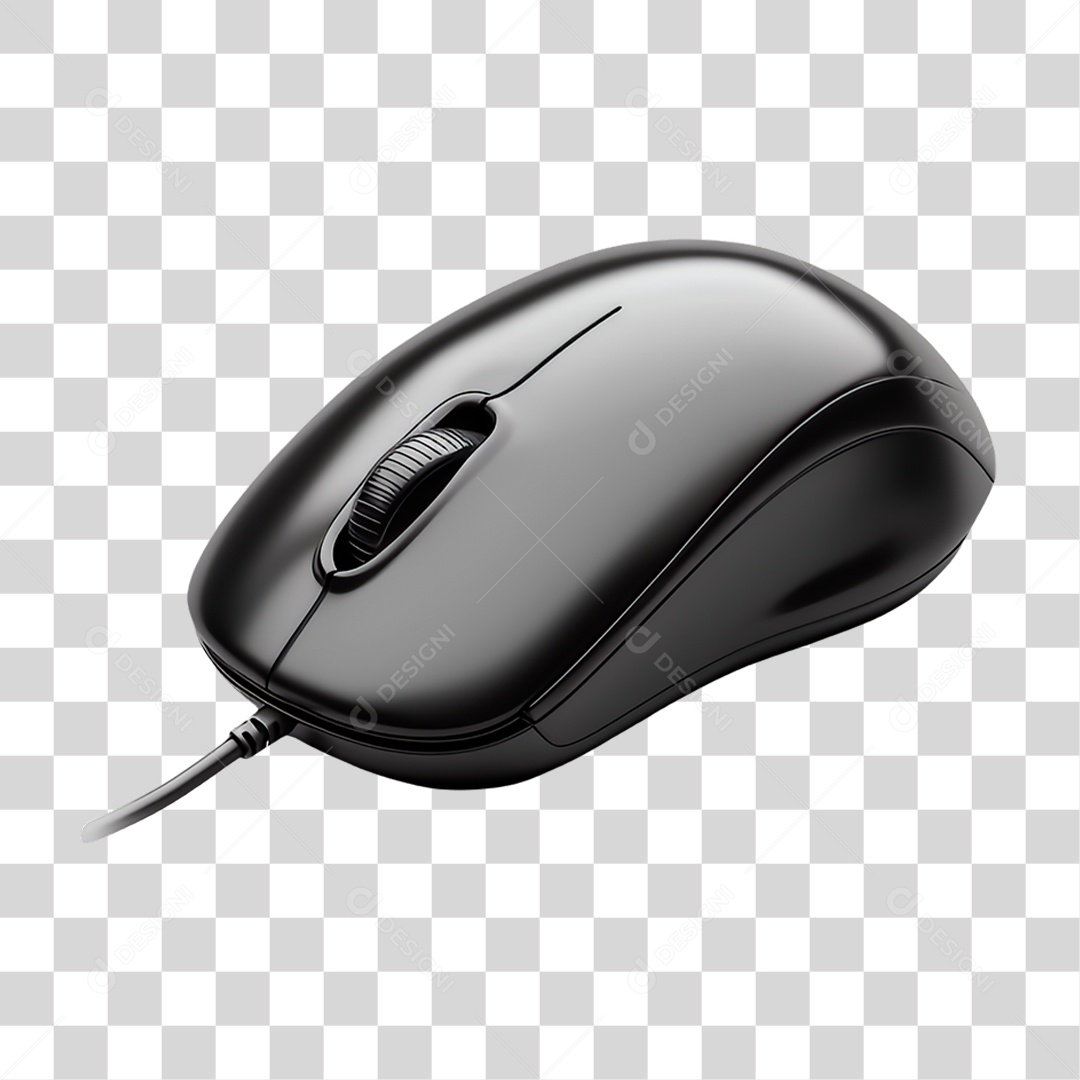 Mouse Sem Fio PNG Transparente