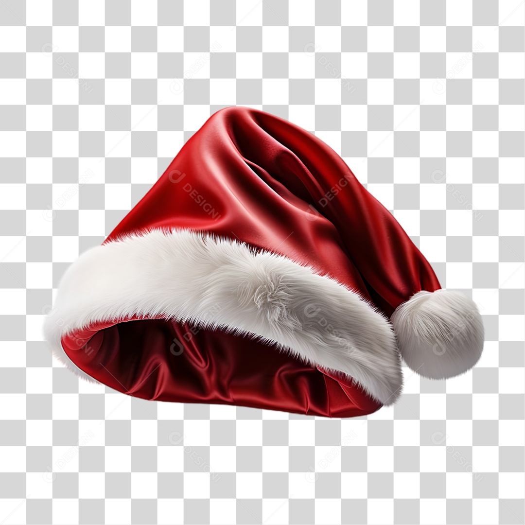 Chapéu de Papai Noel Gorro de Natal PNG Transparente