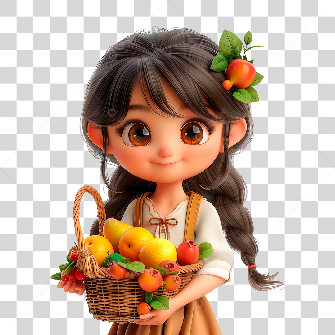 Personagem Garota PNG Transparente